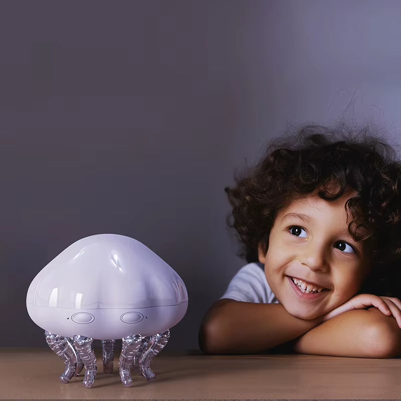 Projection Lamp, Water Ripple Lamp, Jellyfish Atmosphere Lamp, Bedroom Night Light, Christmas Gift