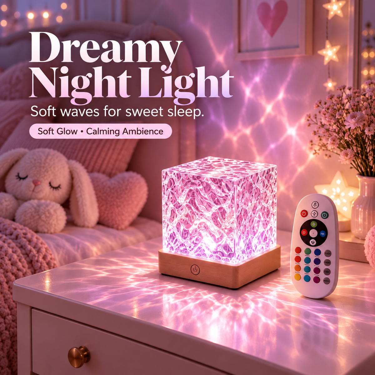Nerilume Tidal | Ocean Ripple Cube Light